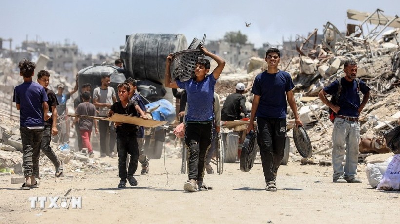 Điện của Chủ tịch nước nhân Ngày quốc tế đoàn kết với nhân dân Palestine