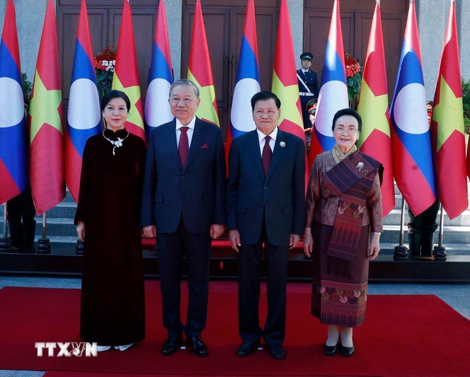 Tuyên bố chung Việt Nam-Lào nhân chuyến thăm của Tổng Bí thư Tô Lâm tới Lào