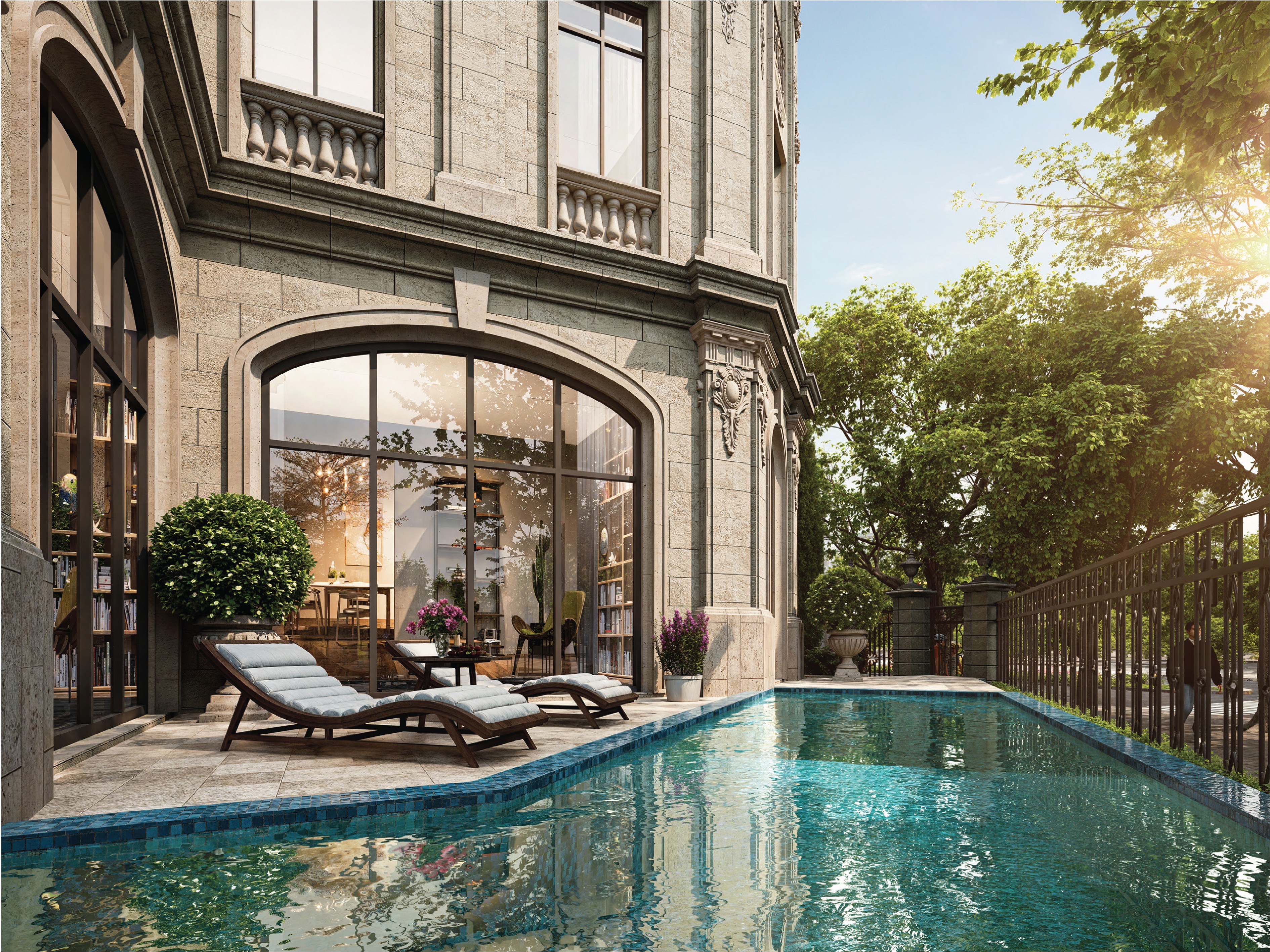 Khách hàng có thể sử dụng hình thức vay vốn để sở hữu những dinh thự tựa “home resort” đẳng cấp bậc nhất Long Biên