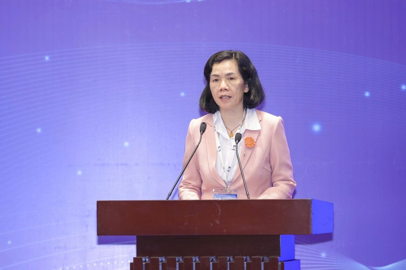 Bà Nguyễn Thị Minh Hương, Phó Chủ tịch Hội Liên hiệp Phụ nữ Việt Nam: