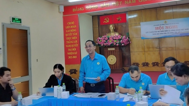 TPHCM góp ý hoàn thiện dự thảo Điều lệ Công đoàn Việt Nam
