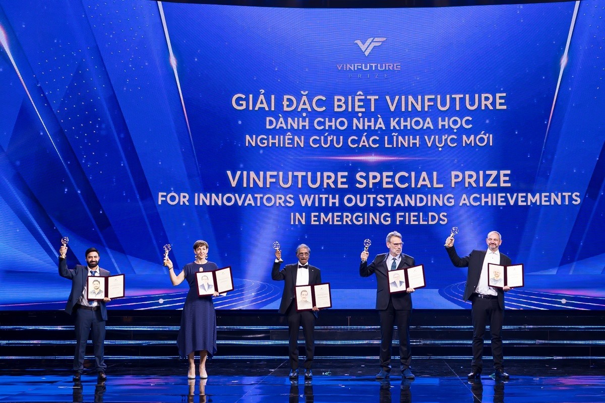 VinFuture 2025 – Vinh danh 4 công trình khoa học “Cùng vươn mình – Cùng thịnh vượng” VinFuture 2025 – Vinh danh 4 công trình khoa học “Cùng vươn mình – Cùng thịnh vượng”