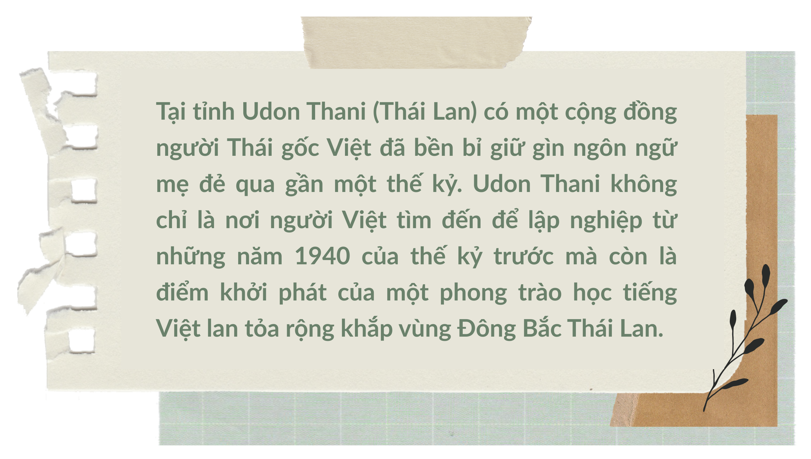 “Ngọn hải đăng” giữ tiếng Việt tại Udon Thani (Thái Lan) “Ngọn hải đăng” giữ tiếng Việt tại Udon Thani (Thái Lan)