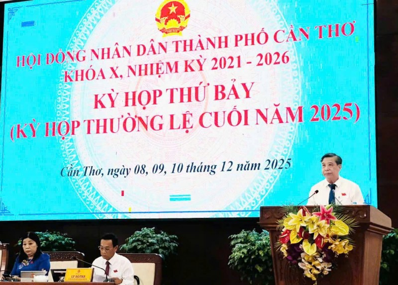 Khai mạc Kỳ họp thứ 7, HĐND TP. Cần Thơ Khóa X, nhiệm kỳ 2021-2026 Khai mạc Kỳ họp thứ 7, HĐND TP. Cần Thơ Khóa X, nhiệm kỳ 2021-2026