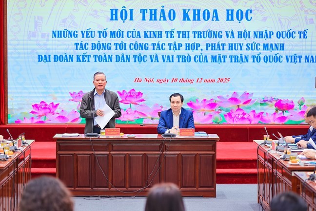 Vai trò của Mặt trận Tổ quốc Việt Nam trong nền kinh tế thị trường và hội nhập quốc tế trong giai đoạn hiện nay Vai trò của Mặt trận Tổ quốc Việt Nam trong nền kinh tế thị trường và hội nhập quốc tế trong giai đoạn hiện nay