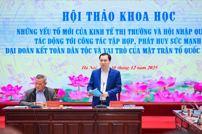Vai trò của Mặt trận Tổ quốc Việt Nam trong nền kinh tế thị trường và hội nhập quốc tế trong giai đoạn hiện nay Vai trò của Mặt trận Tổ quốc Việt Nam trong nền kinh tế thị trường và hội nhập quốc tế trong giai đoạn hiện nay