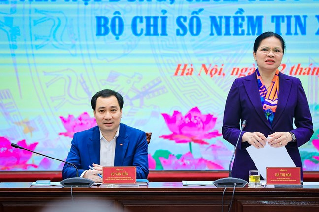 Bàn giải pháp và cách thức triển khai đánh giá độc lập bộ chỉ số niềm tin xã hội cấp tỉnh của MTTQ Việt Nam Bàn giải pháp và cách thức triển khai đánh giá độc lập bộ chỉ số niềm tin xã hội cấp tỉnh của MTTQ Việt Nam