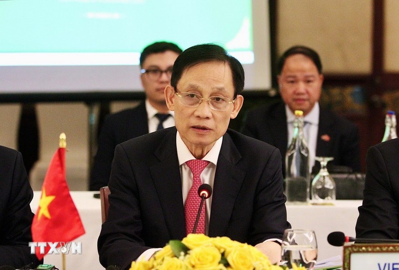 Bộ trưởng Bộ Ngoại giao Việt Nam Lê Hoài Trung. (Ảnh: TTXVN)