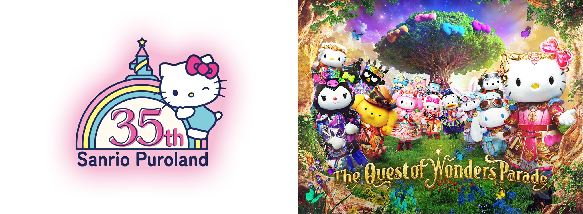 Công viên Sanrio Puroland (Tokyo) khởi động cuộc diễu hành mới để kỷ niệm 35 năm thành lập