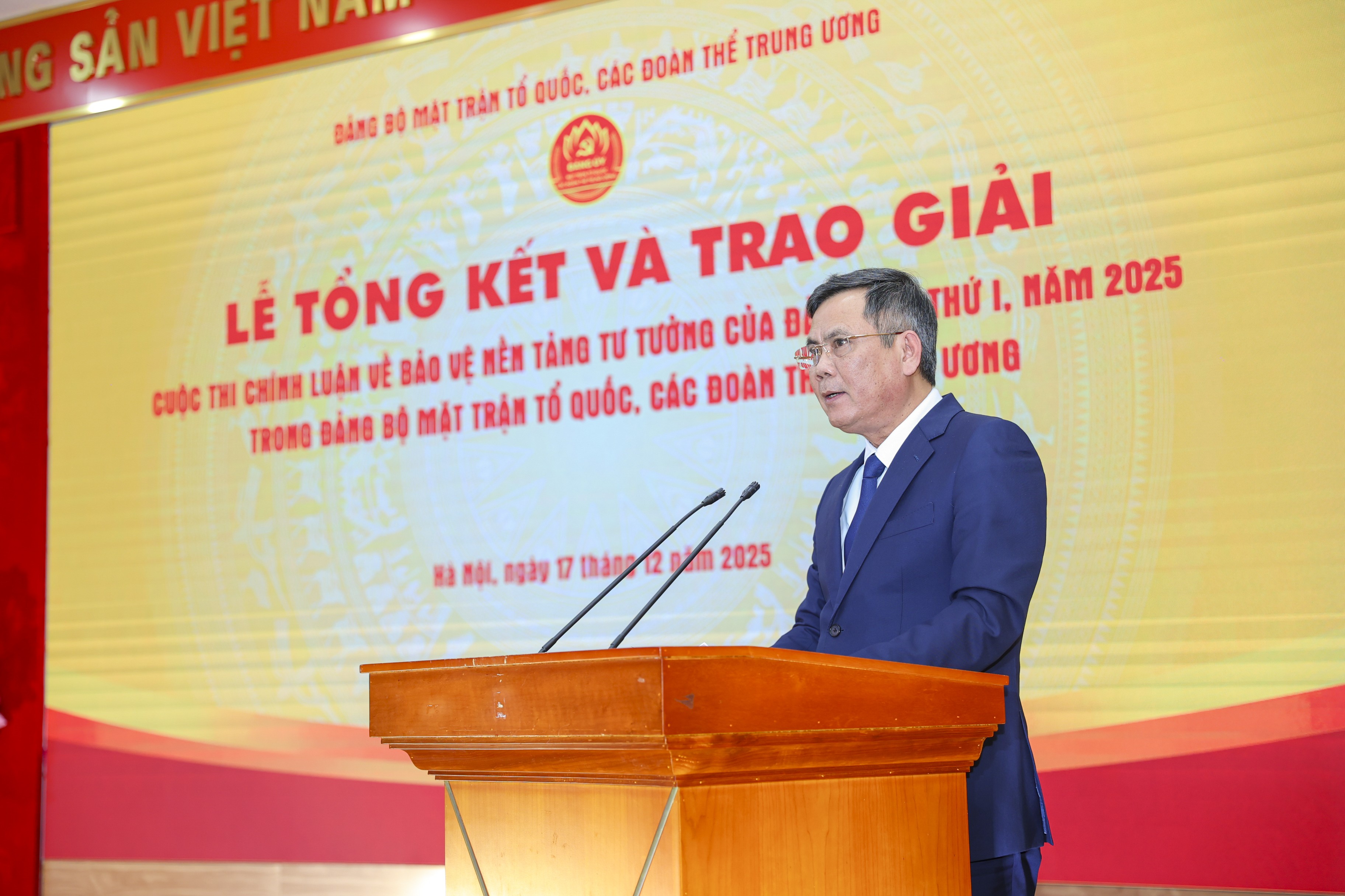 Khẳng định vai trò của Đảng bộ Mặt trận Tổ quốc, các đoàn thể Trung ương trong bảo vệ nền tảng tư tưởng của Đảng Khẳng định vai trò của Đảng bộ Mặt trận Tổ quốc, các đoàn thể Trung ương trong bảo vệ nền tảng tư tưởng của Đảng