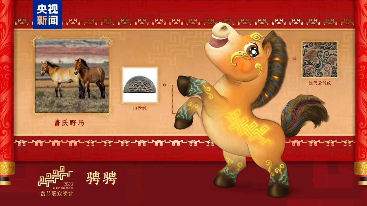 CMG công bố hình ảnh linh vật chương trình Gala mừng Xuân Bính Ngọ 2026