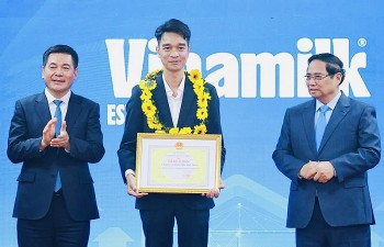 vinamilk duoc bo cong thuong vinh danh doanh nghiep xuat khau tieu bieu