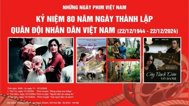Lan tỏa giá trị điện ảnh cách mạng nhân kỷ niệm 81 năm Ngày thành lập Quân đội Nhân dân Việt Nam