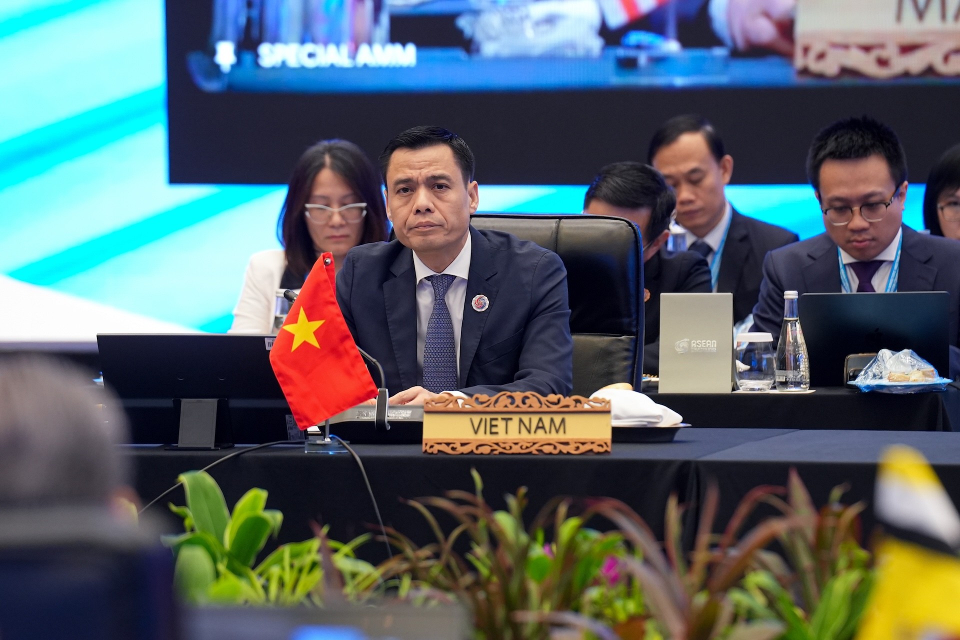 Thứ trưởng Đặng Hoàng Giang, Trưởng đoàn Việt Nam