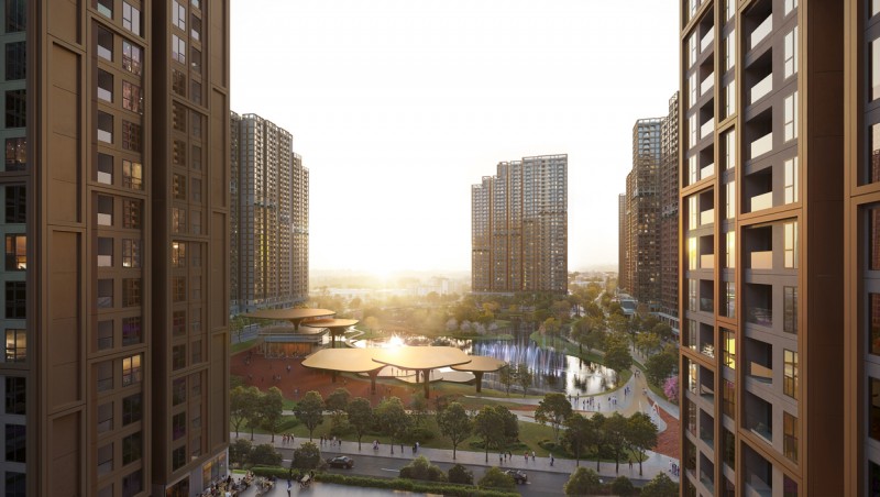 The Parkland được phát triển với triết lý Nature in Motion, “thiên nhiên” được thiết kế để chuyển động cùng nhịp sống