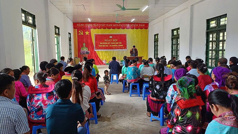 Tuyên truyền - đòn bẩy thay đổi nhận thức người dân vùng biên