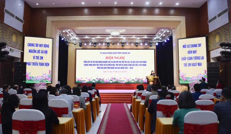 Gần 243.000 lượt trẻ em ở Nghệ An được bảo vệ, chăm sóc và giáo dục