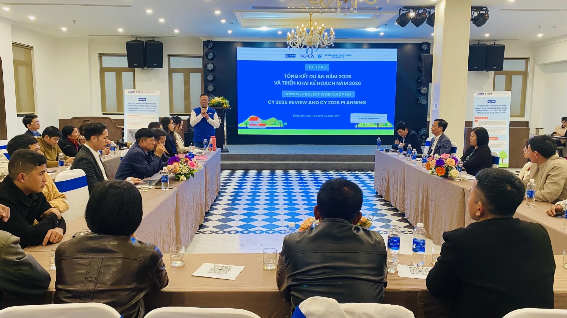 Hội thảo tổng kết hoạt động năm 2025 và xây dựng kế hoạch triển khai năm 2026 Dự án “Hỗ trợ sinh kế nông nghiệp thích ứng với biến đổi khí hậu nhằm nâng cao vai trò của phụ nữ tại các xã khó khăn”