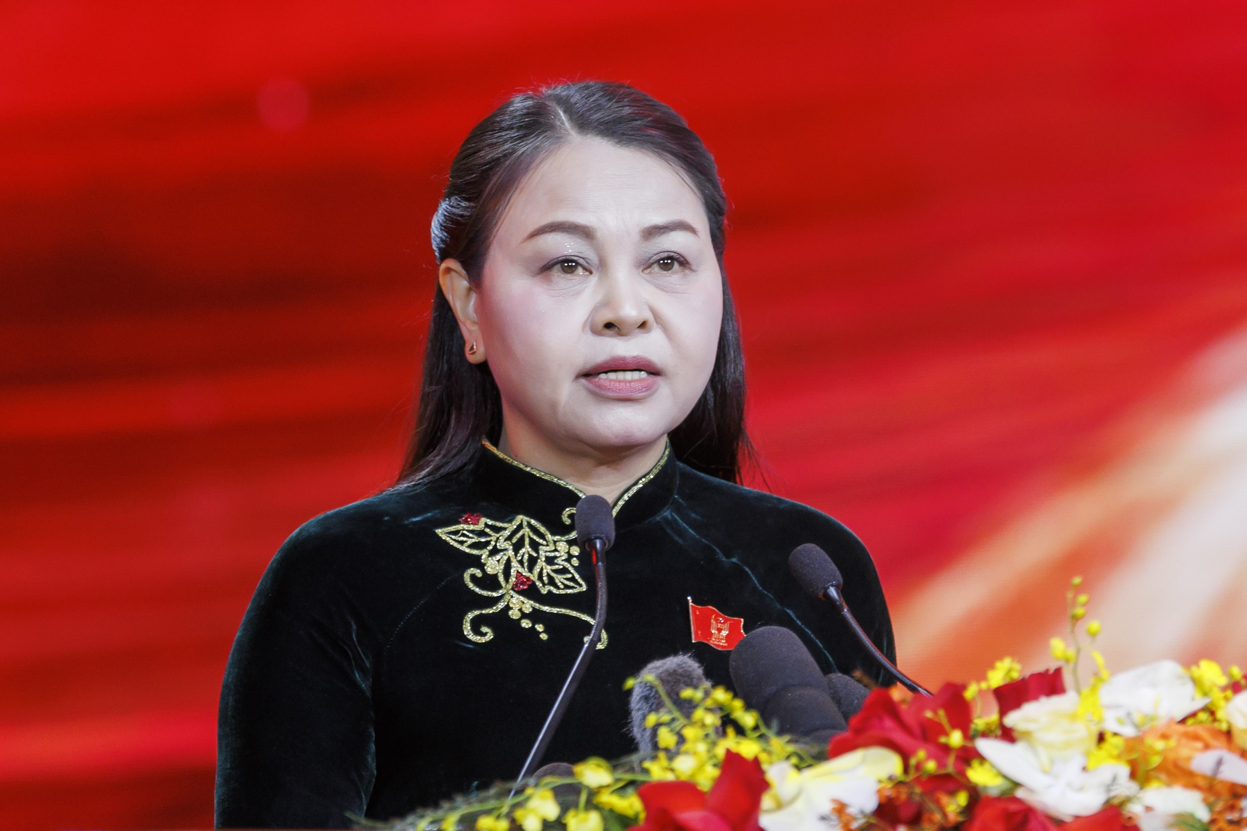 Phó Chủ tịch - Tổng Thư ký Ủy ban Trung ương Mặt trận Tổ quốc Việt Nam Nguyễn Thị Thu Hà