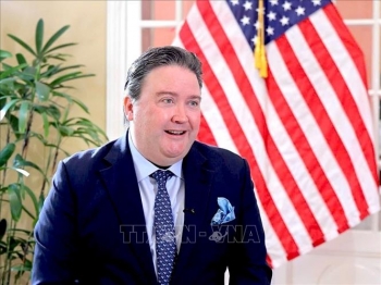 dai su marc knapper hop tac kinh te thuong mai dau tu la trong tam cua quan he viet nam hoa ky