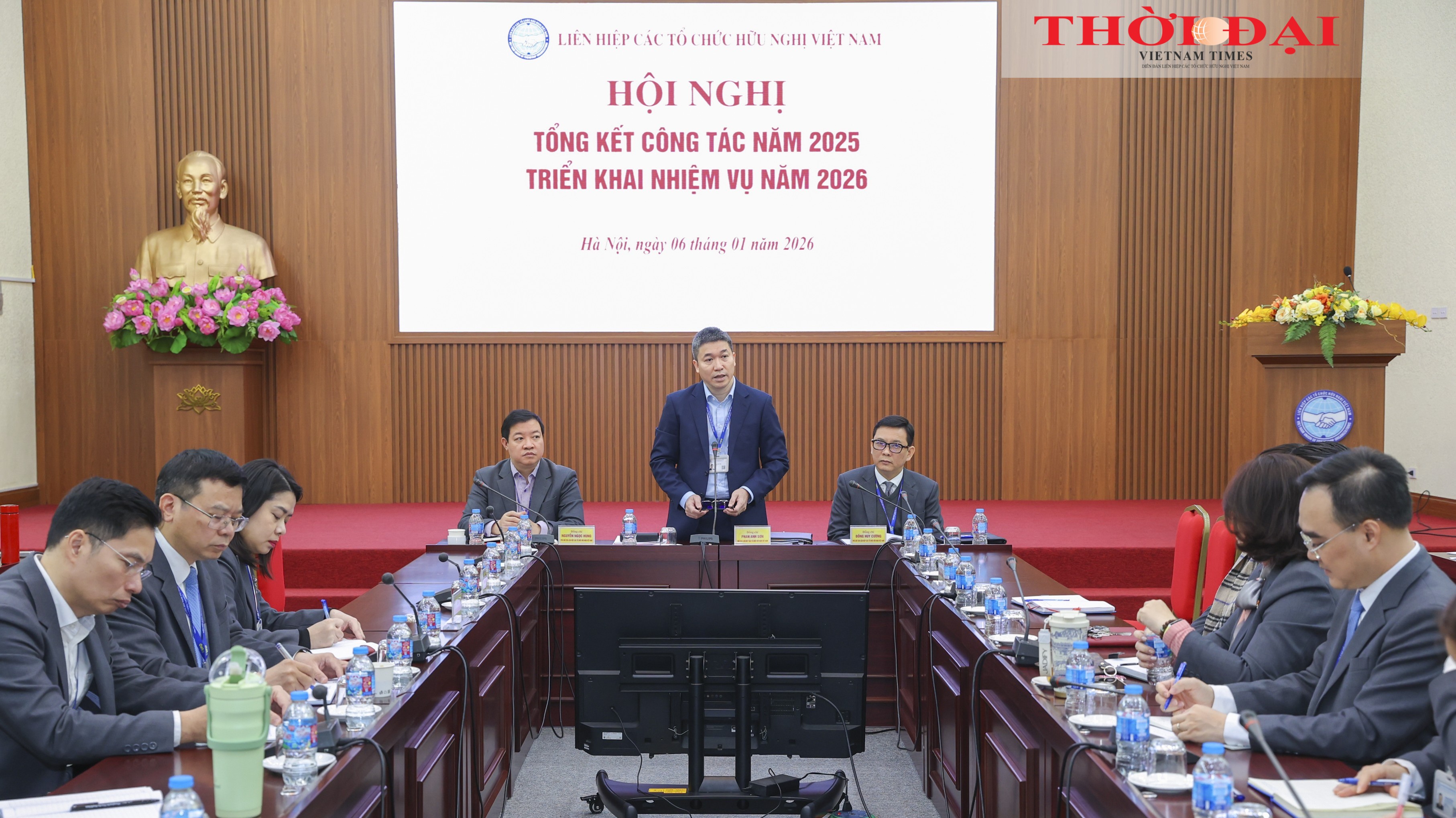 Liên hiệp các tổ chức hữu nghị Việt Nam tổng kết công tác năm 2025, triển khai nhiệm vụ năm 2026