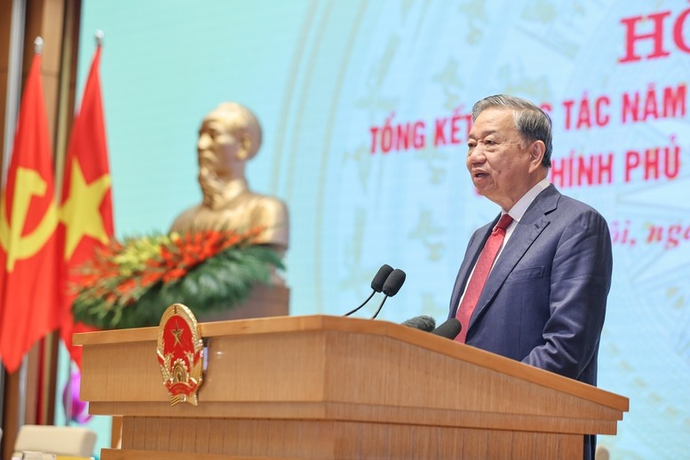 Phát biểu chỉ đạo của Tổng Bí thư Tô Lâm tại Hội nghị toàn quốc Chính phủ và chính quyền địa phương Phát biểu chỉ đạo của Tổng Bí thư Tô Lâm tại Hội nghị toàn quốc Chính phủ và chính quyền địa phương