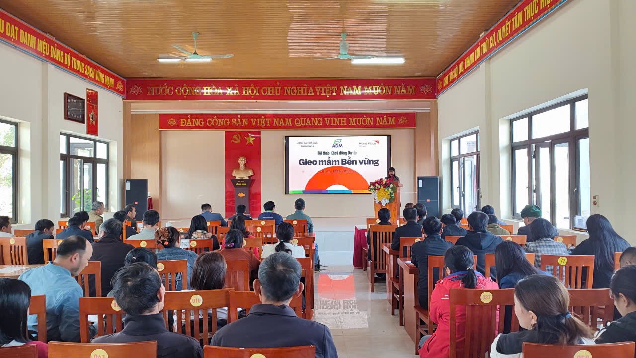 WVIV thúc đẩy nông nghiệp tái sinh, nâng cao sinh kế cộng đồng tại Thanh Hóa