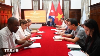 bao chi cuba quan tam theo doi dai hoi dai bieu toan quoc lan thu xiv cua dang cong san viet nam