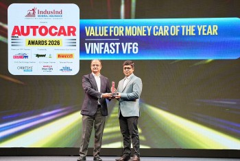 VinFast VF 6 nhận giải “mẫu xe đáng tiền nhất năm” tại Autocar India Awards 2026