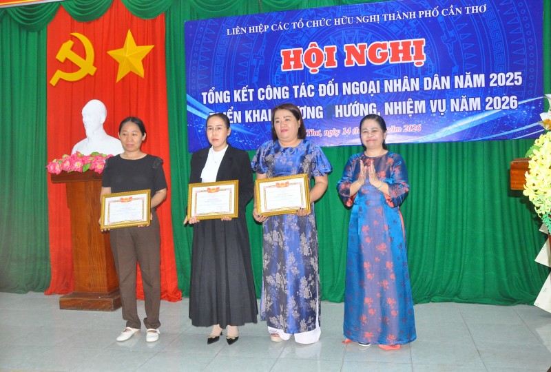 Đối ngoại nhân dân Cần Thơ 2025: Khẳng định vai trò nòng cốt, tạo đà cho nhiệm kỳ mới