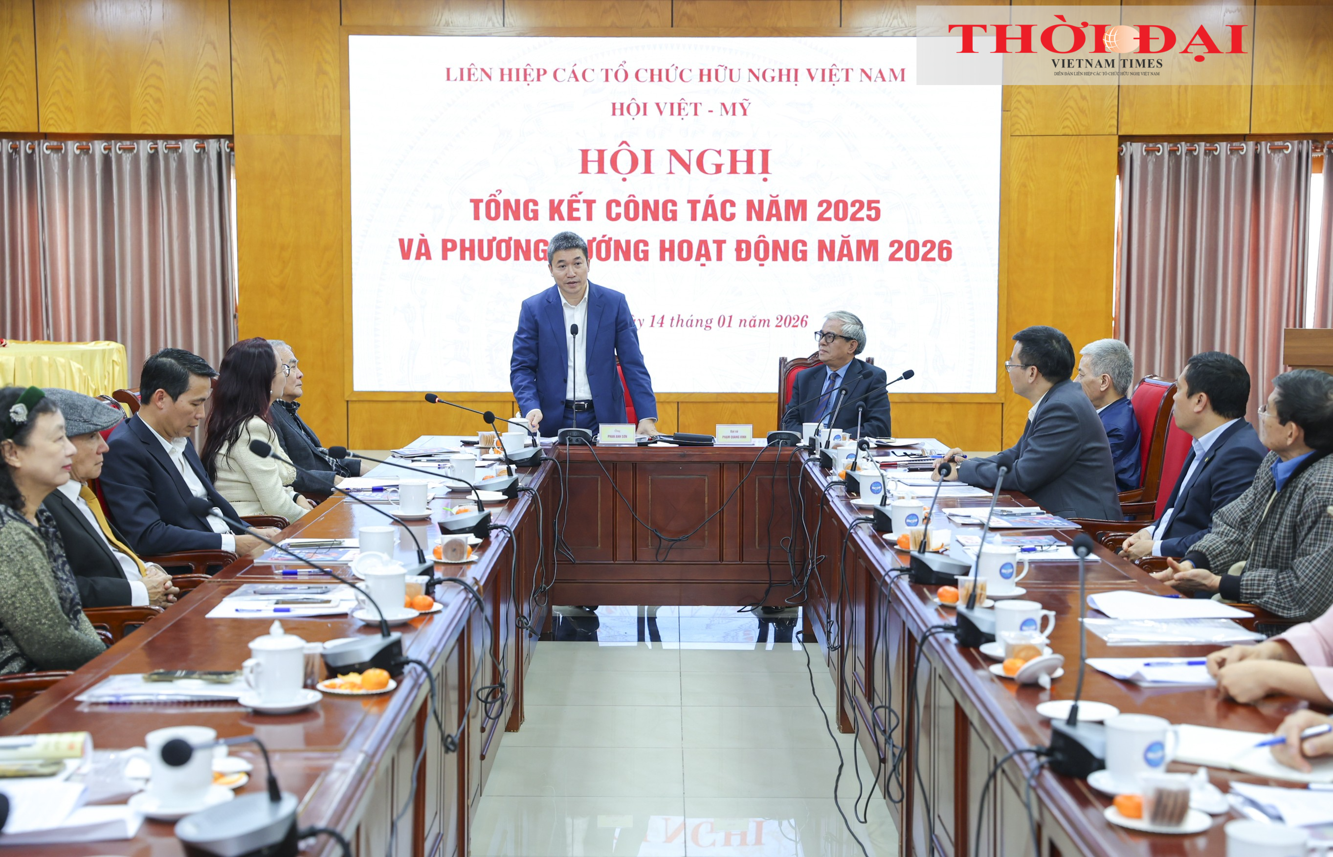 Hội Việt - Mỹ tổng kết công tác năm 2025, định hướng hoạt động năm 2026 Hội Việt - Mỹ tổng kết công tác năm 2025, định hướng hoạt động năm 2026