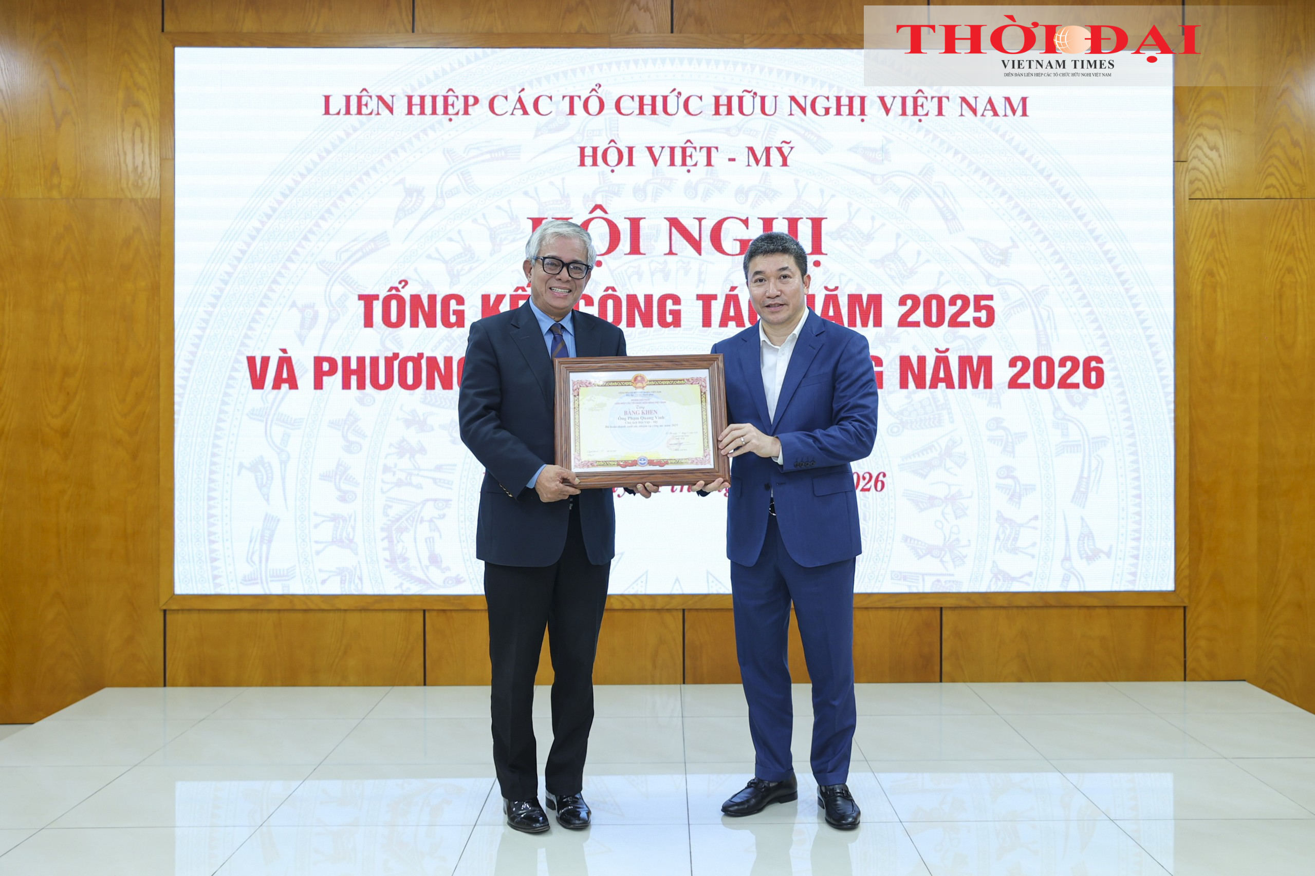 Hội Việt - Mỹ tổng kết công tác năm 2025, định hướng hoạt động năm 2026 Hội Việt - Mỹ tổng kết công tác năm 2025, định hướng hoạt động năm 2026
