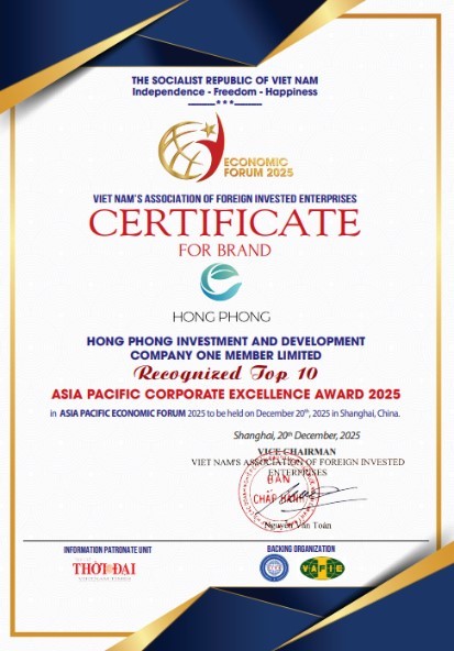Hồng Phong Holdings tự hào được vinh danh tại Diễn đàn Kinh tế Châu Á  - Thái Bình Dương 2025