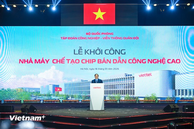 Khởi công xây dựng nhà máy chế tạo chip bán dẫn đầu tiên tại Việt Nam