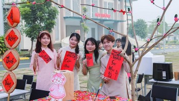Gần 700 sinh viên trải nghiệm không gian “Tết Việt - Nhật 2026”
