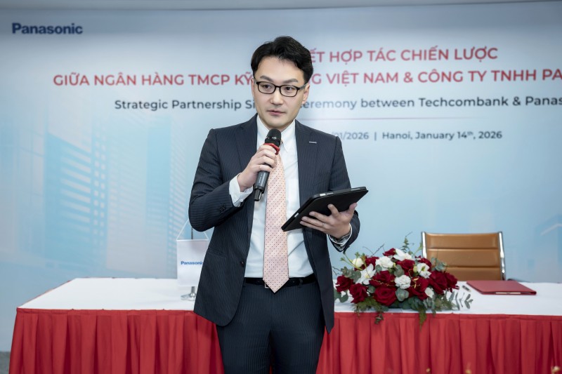Techcombank và Panasonic Việt Nam ký kết hợp tác chiến lược