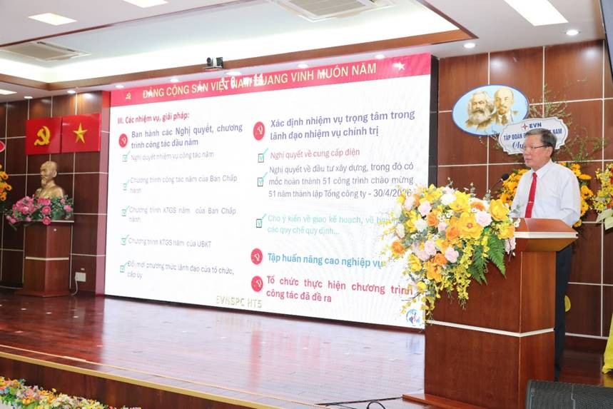 EVNSPC vượt khó thành công, hoàn thành xuất sắc nhiệm vụ 2025 EVNSPC vượt khó thành công, hoàn thành xuất sắc nhiệm vụ 2025