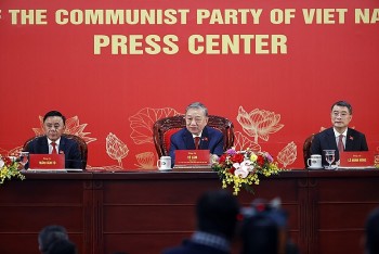Tổng Bí thư Tô Lâm chủ trì họp báo quốc tế công bố kết quả Đại hội XIV của Đảng