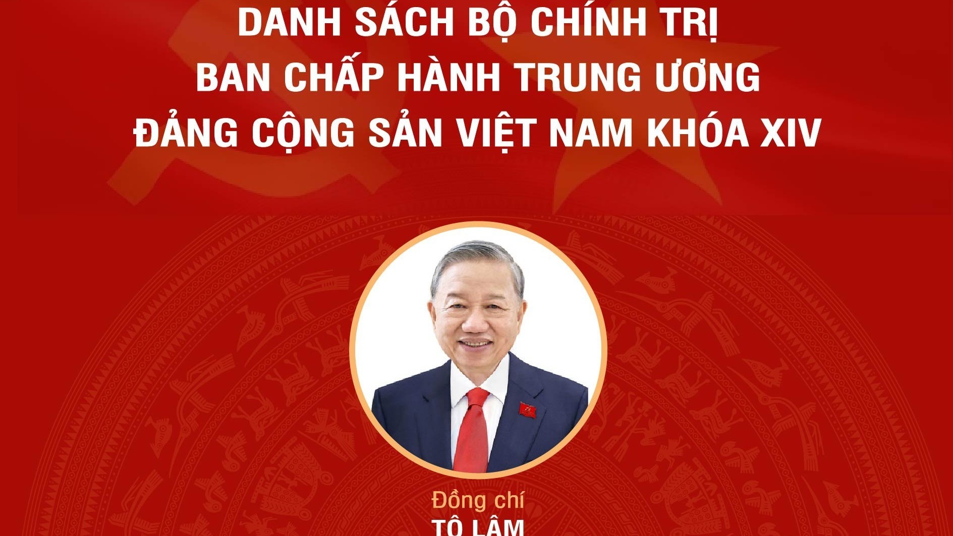 [Infographic] Bộ Chính trị Ban Chấp hành Trung ương Đảng Cộng sản Việt Nam khóa XIV