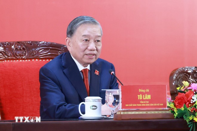 Tổng Bí thư Tô Lâm: Đổi mới tư duy, tầm nhìn phát triển đến năm 2045