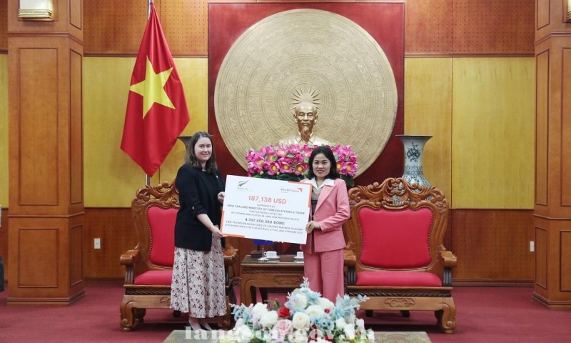 New Zealand trao hơn 4,7 tỷ đồng ủng hộ Lạng Sơn sau bão lũ