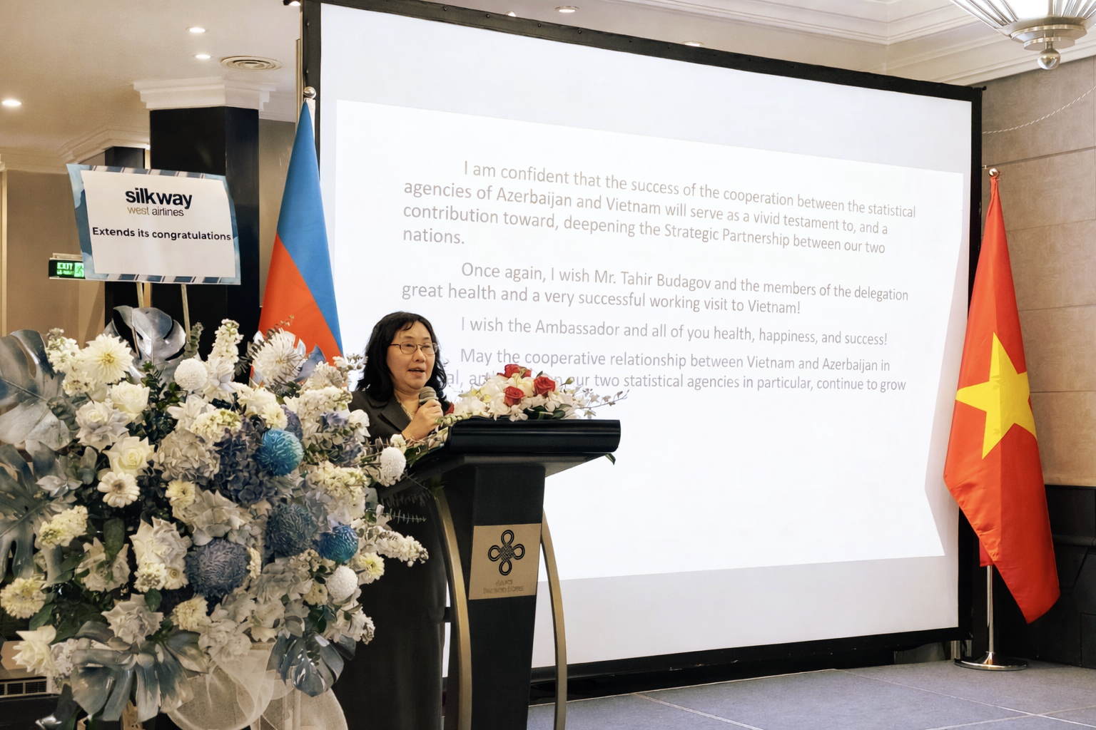 Việt Nam và Azerbaijan tăng cường hợp tác trong lĩnh vực thống kê Việt Nam và Azerbaijan tăng cường hợp tác trong lĩnh vực thống kê