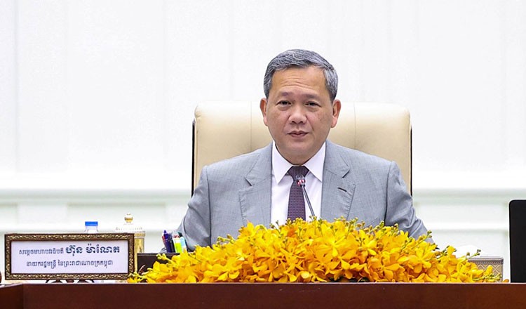 Thủ tướng Campuchia Hun Manet. (Ảnh: KHMER TIMES