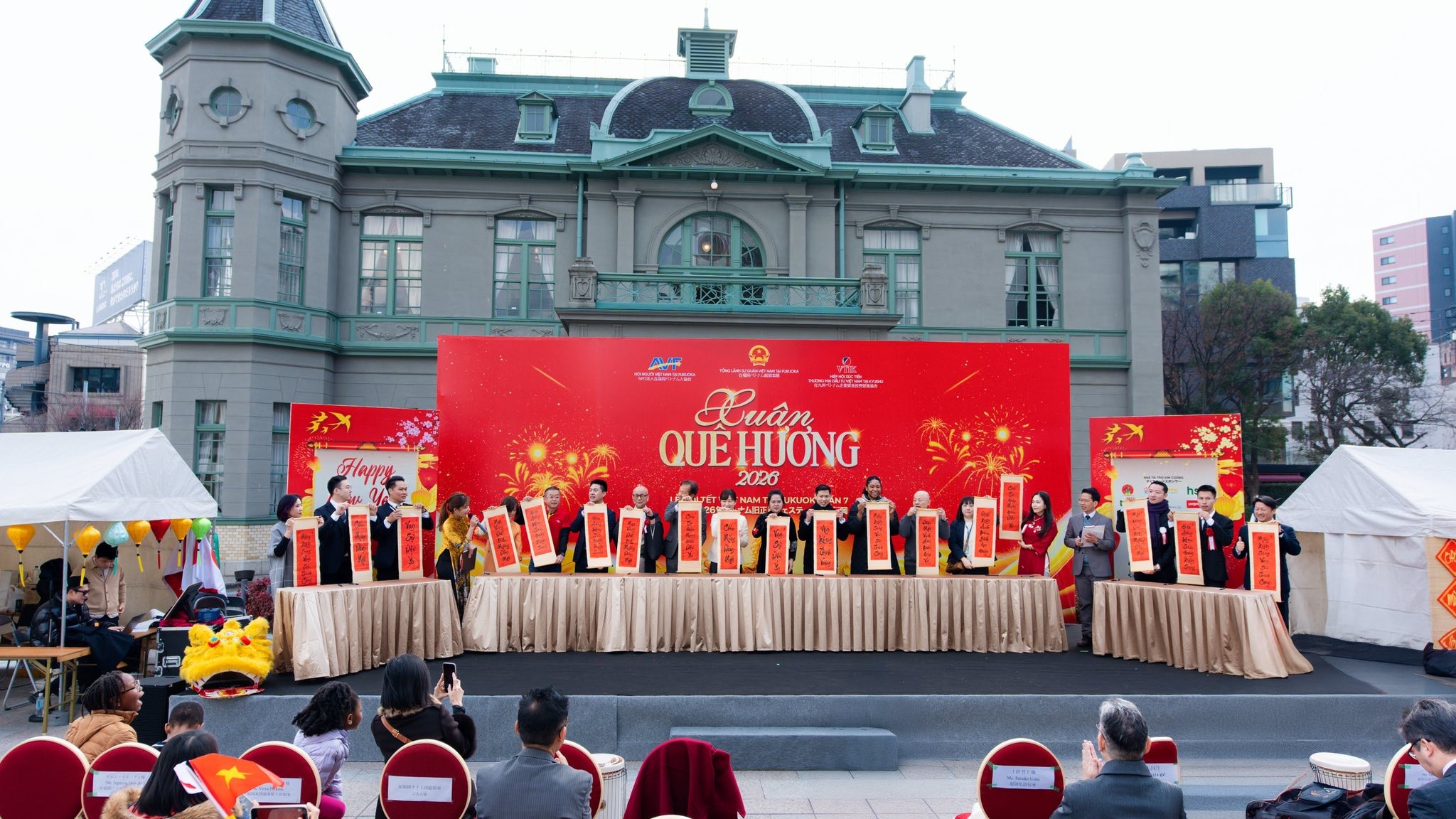 Rộn ràng Tết Việt tại Fukuoka (Nhật Bản)