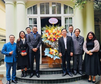 Hội hữu nghị Việt Nam - Sri Lanka chúc mừng 78 năm Ngày Độc lập Sri Lanka