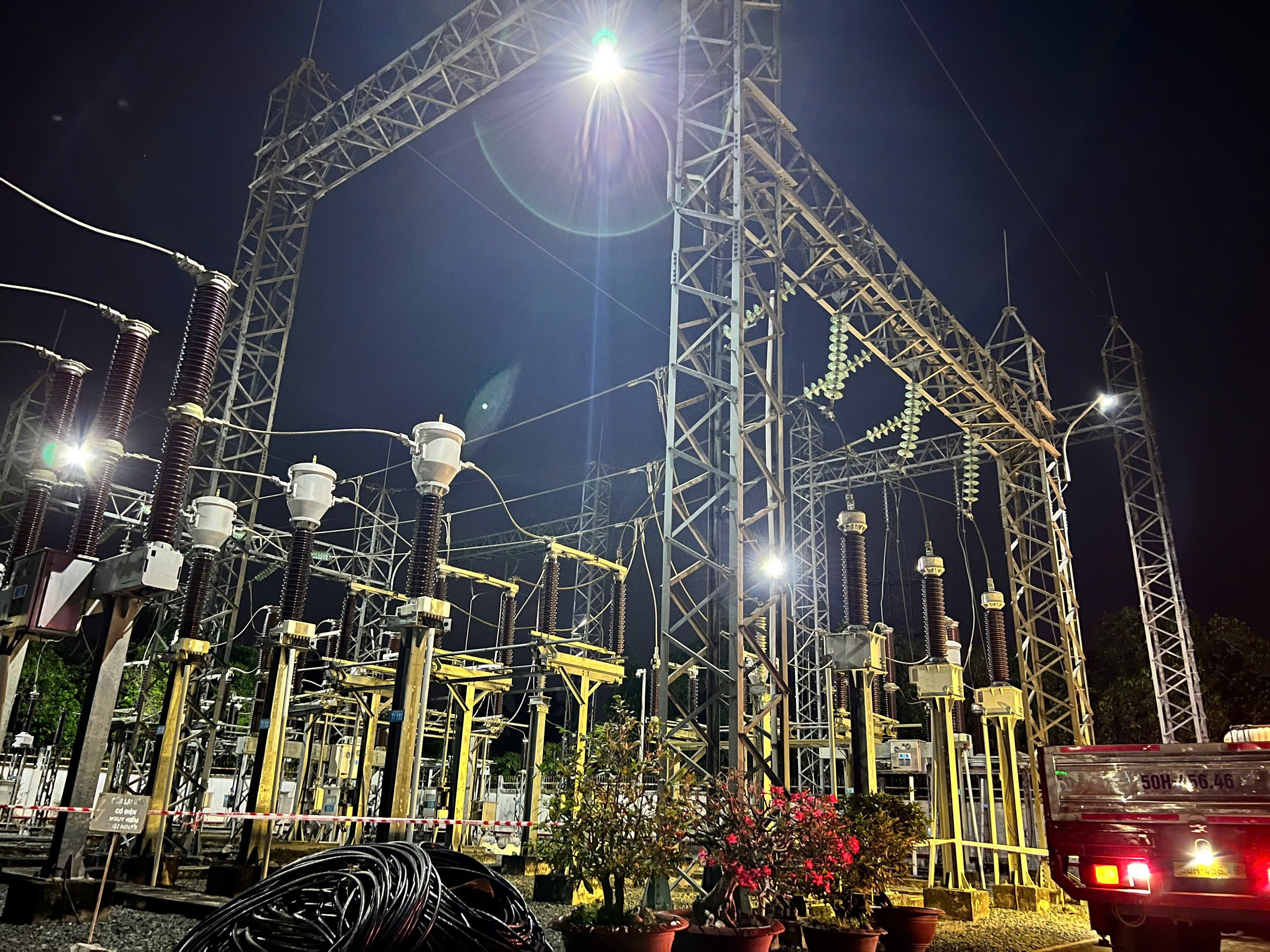 Công trình Cải tạo, nâng cấp Trạm 110/22kV Long Hòa, TP Cần Thơ đóng điện ngày 31/1/2026