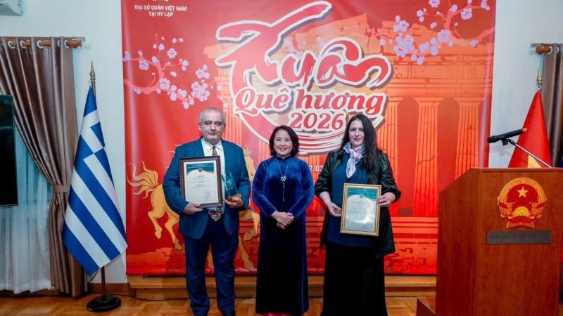 Cộng đồng người Việt Nam tại Hy Lạp vui Tết cổ truyền Cộng đồng người Việt Nam tại Hy Lạp vui Tết cổ truyền