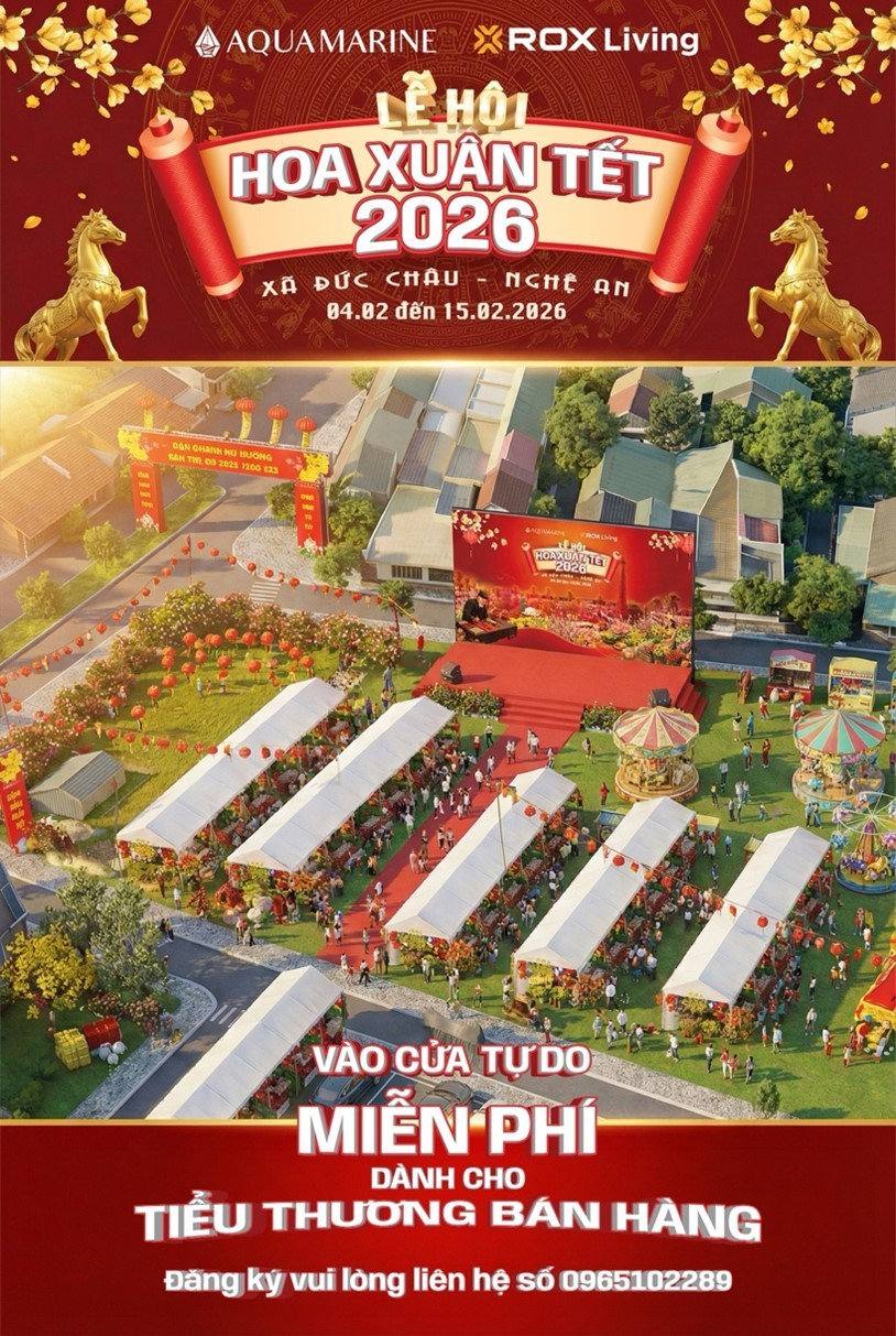 Dòng kiều hối Bắc Trung Bộ tìm về “điểm neo” tích sản mới và sắc Xuân tại ROX Living Aquamarine