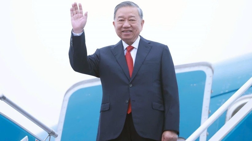 Tổng Bí thư Tô Lâm lên đường thăm cấp Nhà nước Vương quốc Campuchia