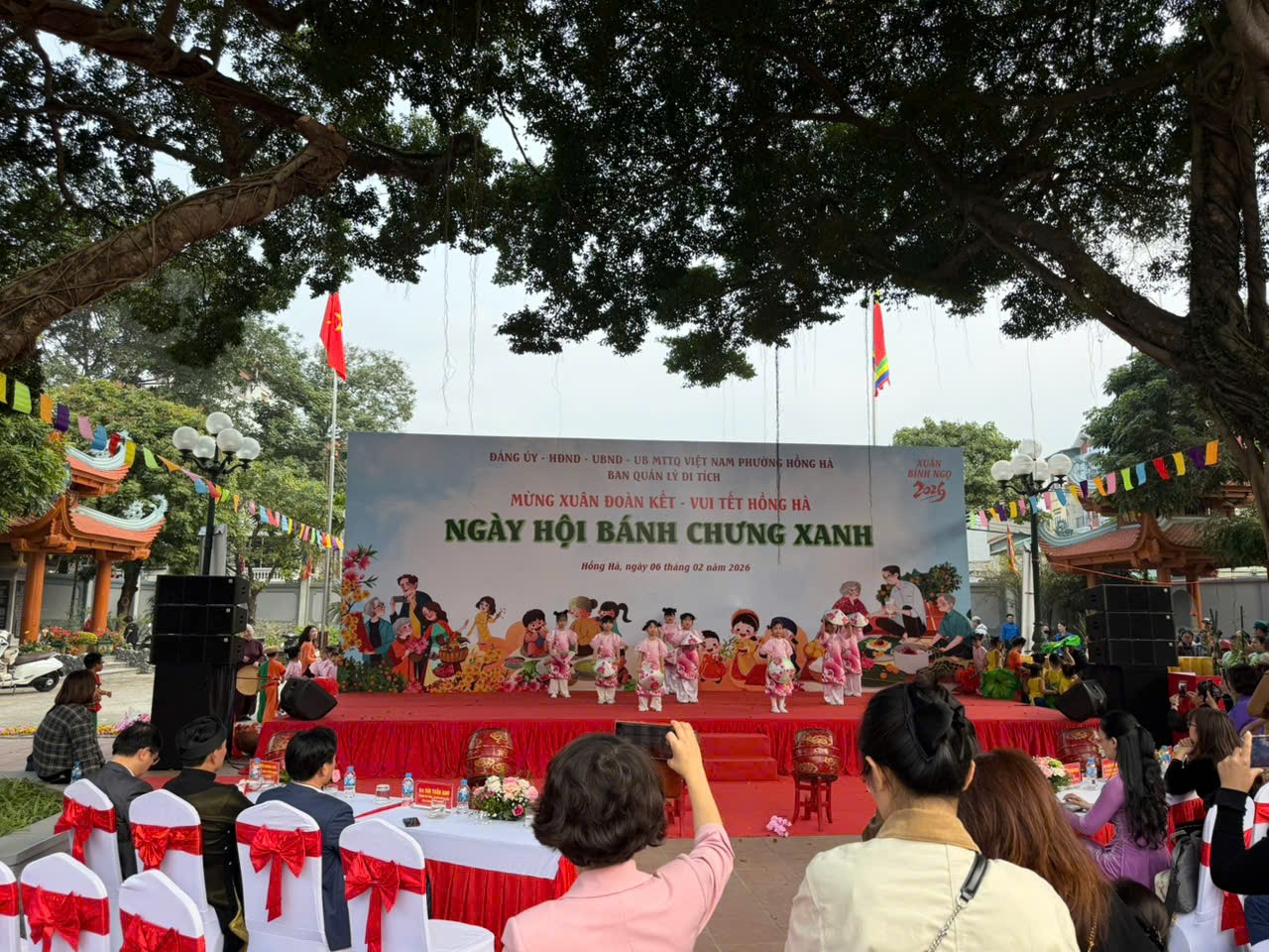 Ấn tượng Ngày hội Bánh chưng xanh tại phường Hồng Hà